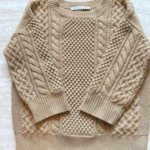 Trina Turk Chunky Cable Knit sweater